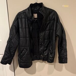 We The Free Vegan Leather Jacket